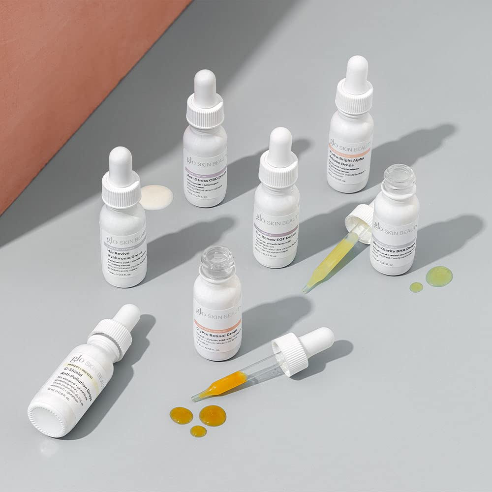 the Solution Serums Set | Target and Treat Specific Skin Concerns Including Dryness, Fine Lines, Hyperpigmentation, Blemishes, and Sensitivity