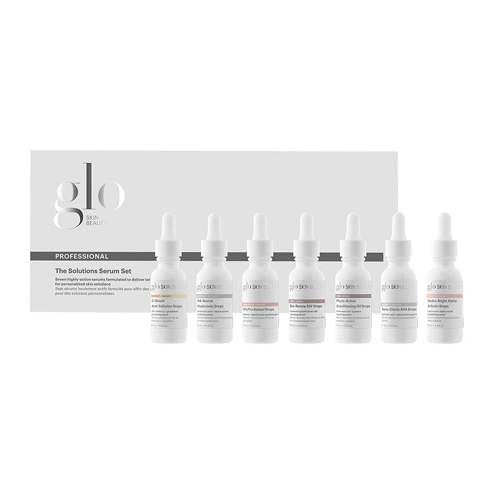 the Solution Serums Set | Target and Treat Specific Skin Concerns Including Dryness, Fine Lines, Hyperpigmentation, Blemishes, and Sensitivity