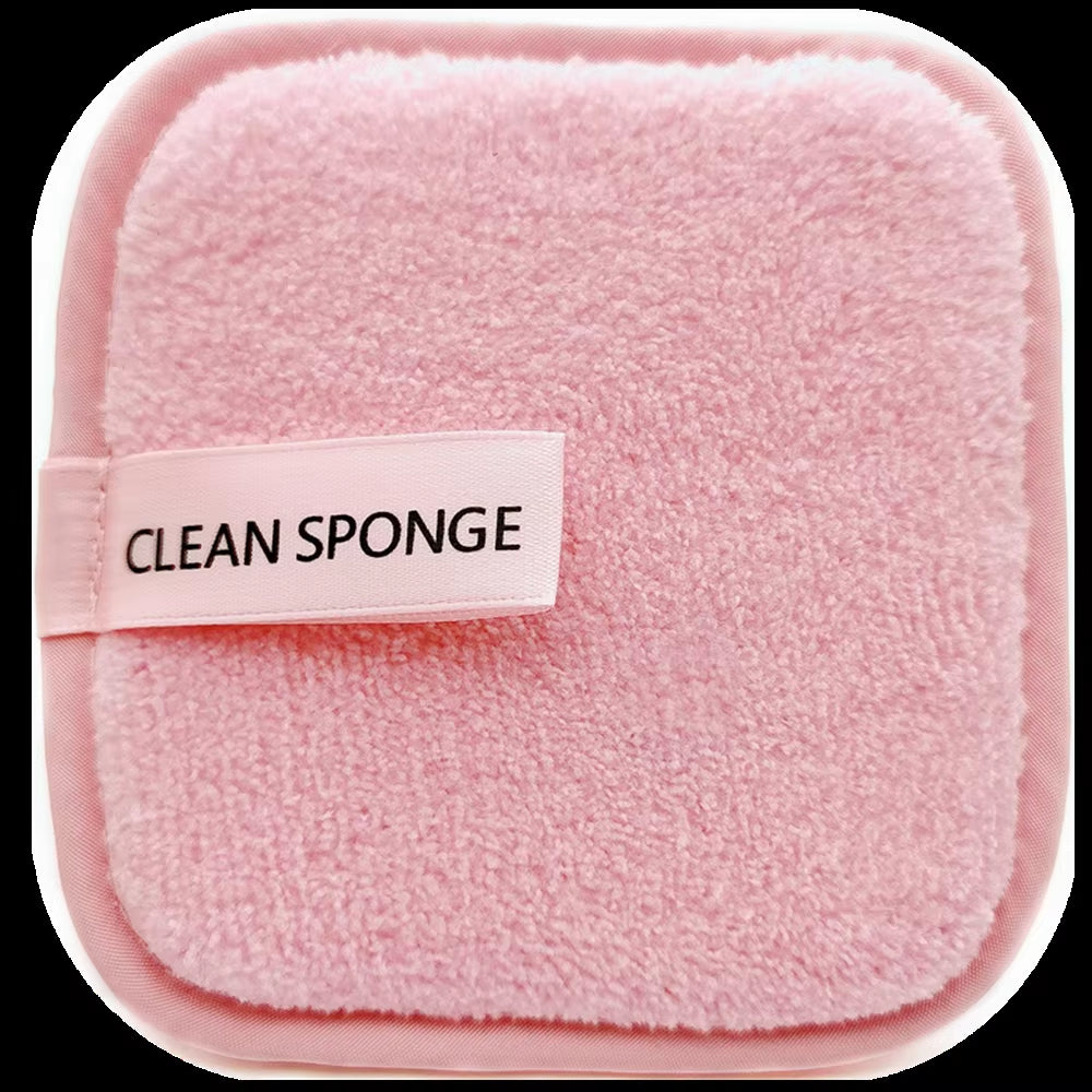 Reusable Makeup Remover Pads Cotton Wipes Microfiber Make up Removal Sponge Cotton Cleaning Pads Tool