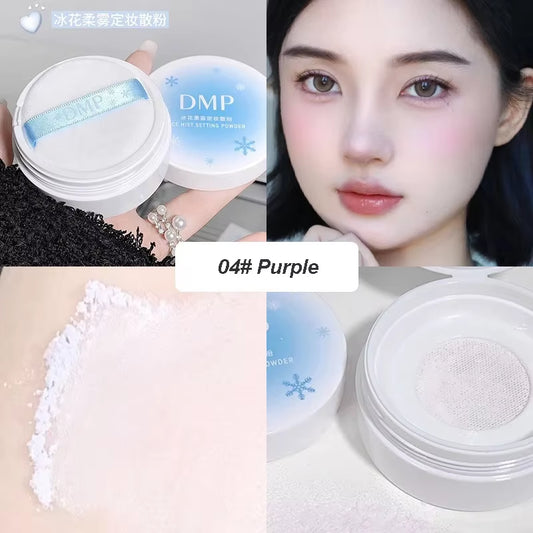 Matte Translucent Loose Powder Waterproof Oil-Control Full Coverage Face Makeup Setting Finish Powder Korean Makeup Cosmetics